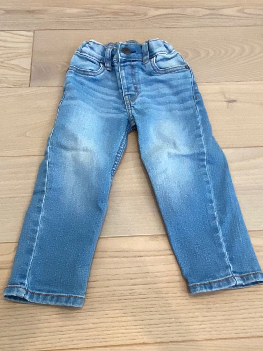 OshKosh B’gosh Toddler Boys 2T Classic Blue Jeans Adjustable Waist